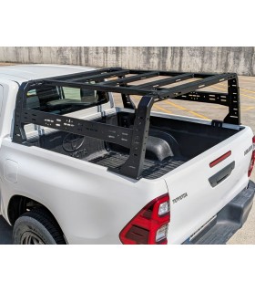 Rack exterior / Estructura con baca para caja de pick up 4x4