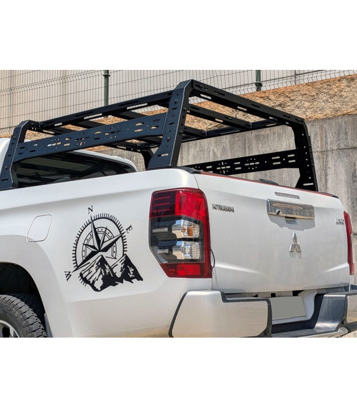 Rack exterior / Estructura con baca para caja de pick up 4x4