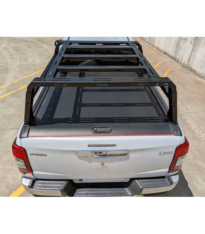 Rack exterior / Estructura con baca para caja de pick up 4x4