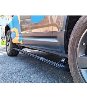 Juego de estriberas laterales T-Max para todo terreno Land Rover Defender 110