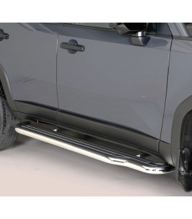 Juego estriberas de plataforma en acero de Toyota Land Cruiser 250