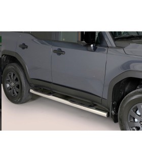 Juego estriberas de tubo 76mm de acero de Toyota Land Cruiser 250