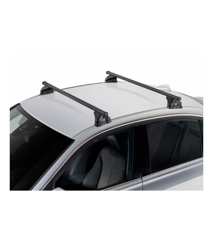 barras de techo Cruz oplus acero para viaje de Peugeot Rifter (2018-)