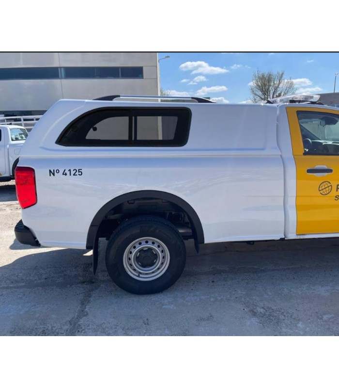 Hard top  con ventanas correderas para Ford Ranger extra cabina desde 2023