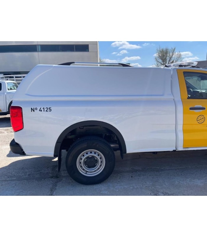 Hard top  sin ventanas correderas para Ford Ranger extra cabina desde 2023