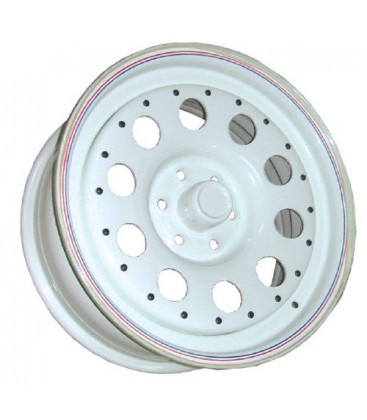 LLANTA DE ACERO BLANCA