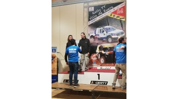 TERRENO4X4  podium en carrera del campeonato de España de Raid